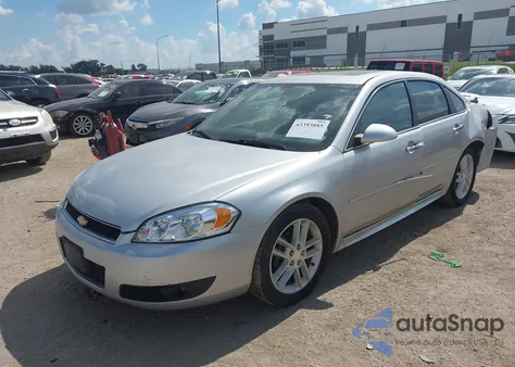 2012 Chevrolet Impala Ltz из США, поврежденный, VIN 2G1WC5E38C1332996